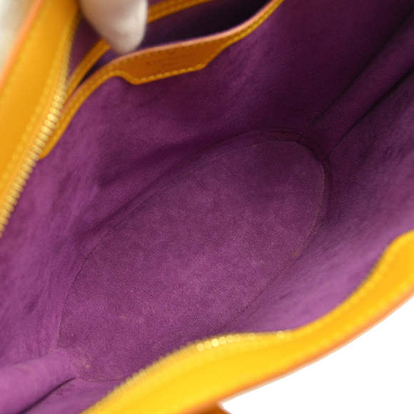 LOUIS VUITTON Yellow Epi Saint Jacques Poignee Long Tote M52339 122662 - Picture 8 of 10